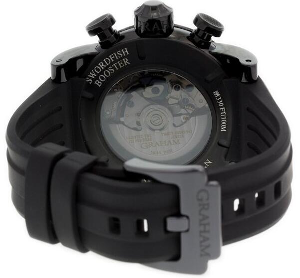 Graham Swordfish Booster Black 2SWBB.S36L Replica Watch